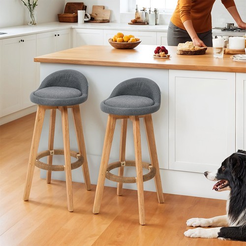 2pcs tall bar - 2pcs, linen