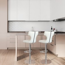 Ava Cream Faux Leather Gas