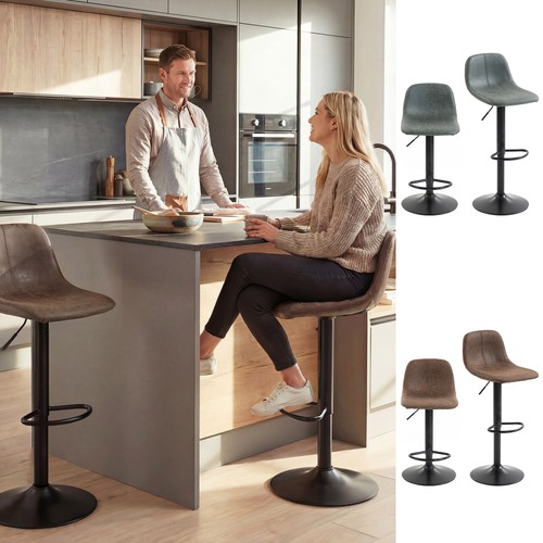 Bar stools set swivel - of, 2,