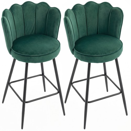 Homcom set barstools with - 2,