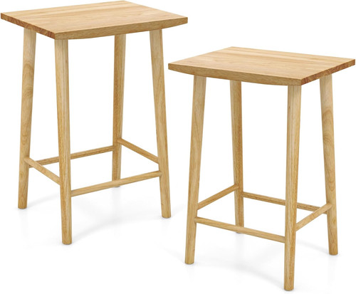 Set backless wooden - set, of