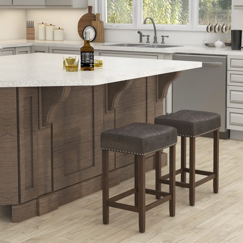 Upholstered counter height - upholstered,