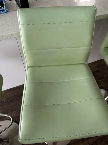 Green bar stools for kitchen - green,