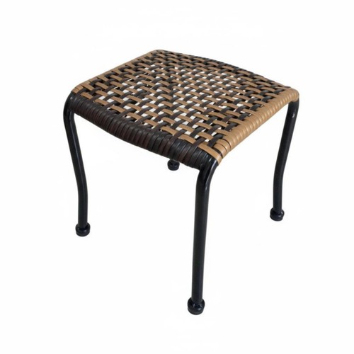 Small woven stool portable - small,